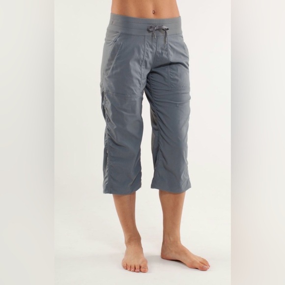 lululemon athletica Pants - Lululemon Dance Studio Crop Pants - Blurred Grey